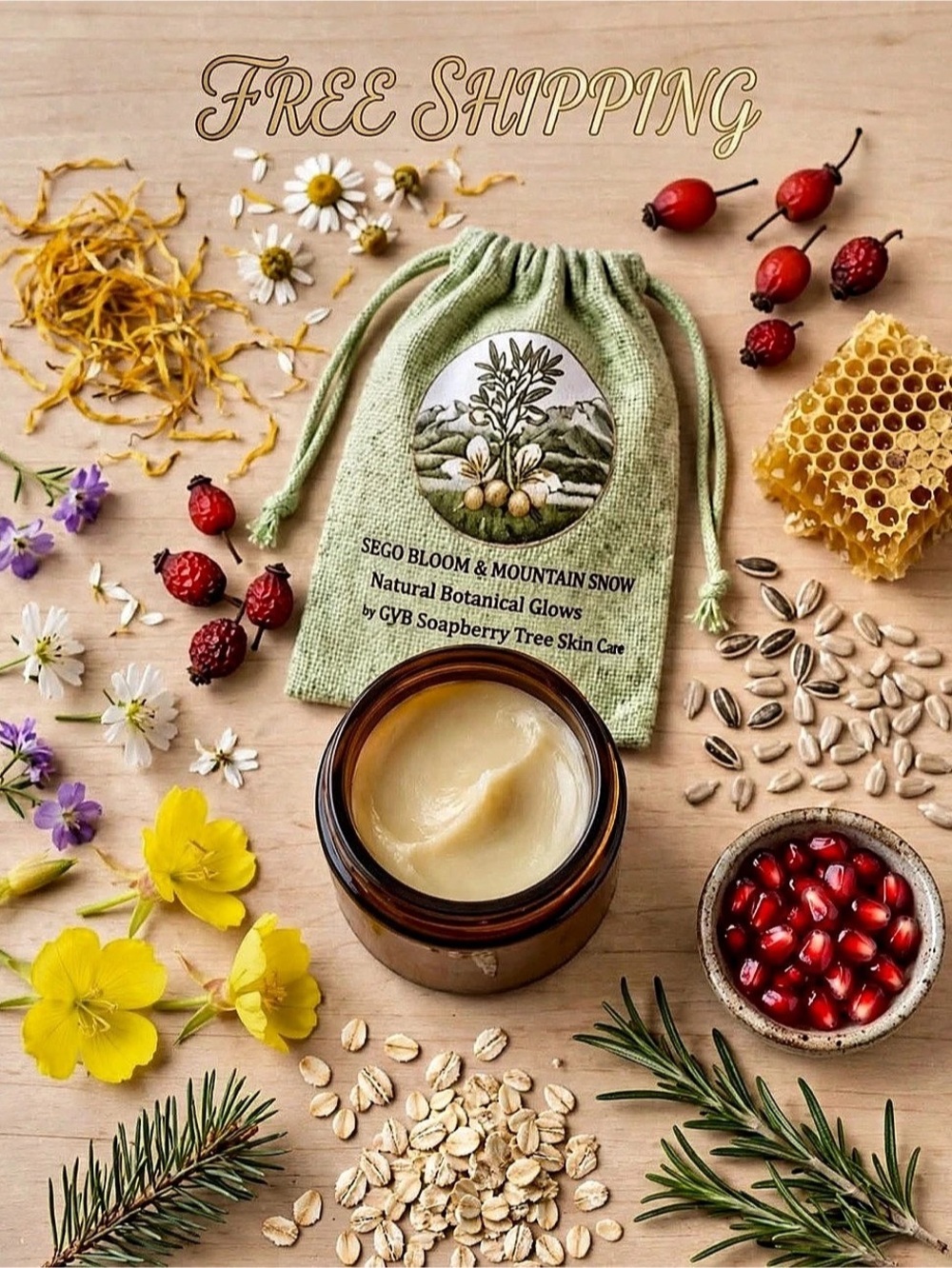 Brand new Sealed - Luxury Multi Salve 
2 Jar free shipping.